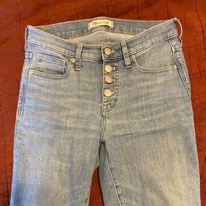 Madewell High Waist Denim